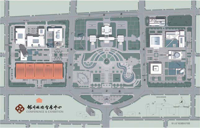 银川国际会展中心交通图