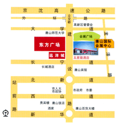唐山国际会展中心交通图