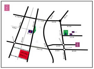 南昌国际展览中心交通图