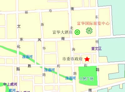 潍坊富华国际展览中心交通图